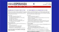 Desktop Screenshot of casaesperanzanj.com