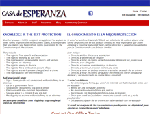 Tablet Screenshot of casaesperanzanj.com